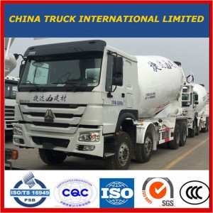 Heavy Duty HOWO 6 * 4 8m3 Cement Diesel Mixer Truck